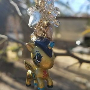 Tokidoki Cleo unicorn keychain charm